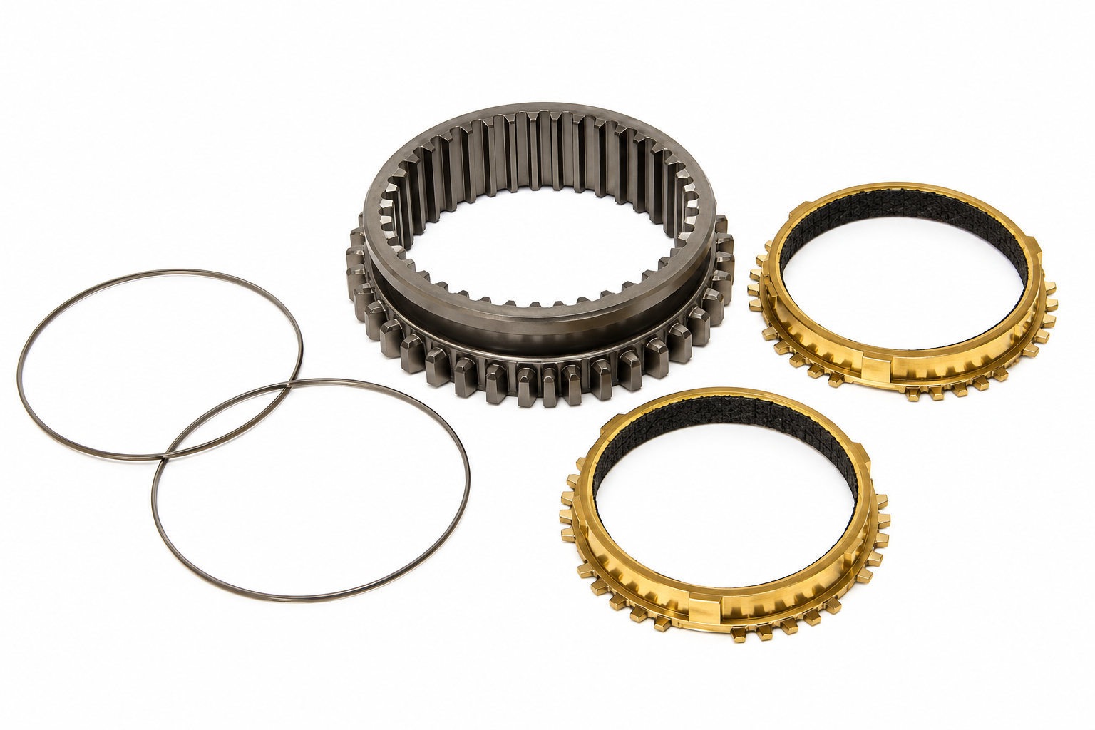 Synchrotech 92-01 Integra LS 1-2 Carbon Synchro Sleeve Set